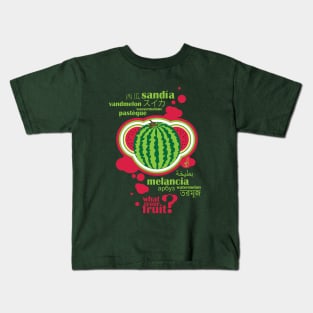 FruitHeads Watermelon Kids T-Shirt